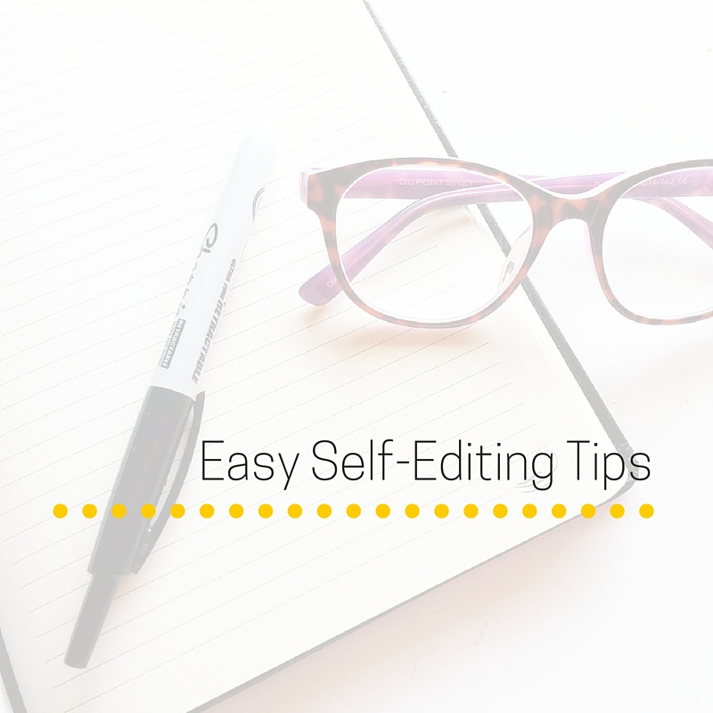 Easy Self-Editing Tips (1)